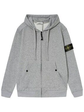 Stone Island Gray Hoodie